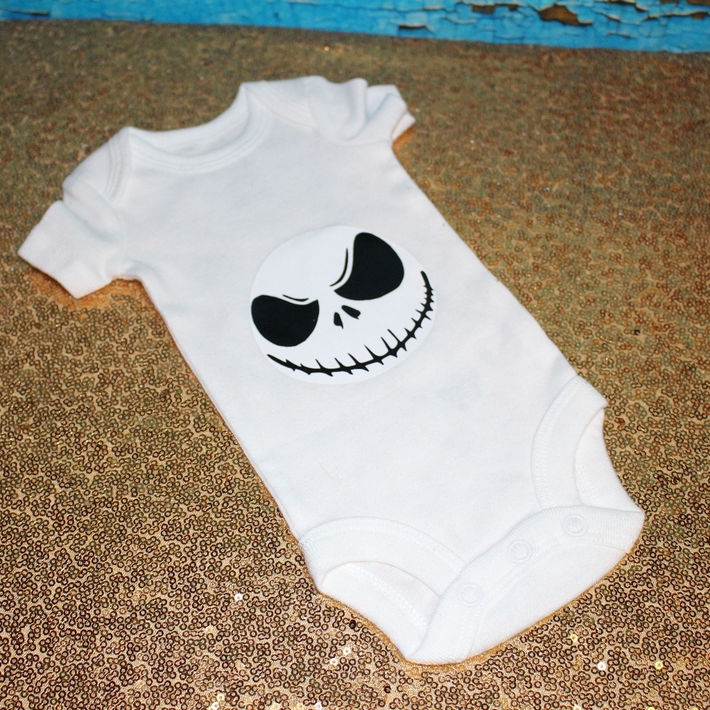 Babies little nightmare before Christmas onesie